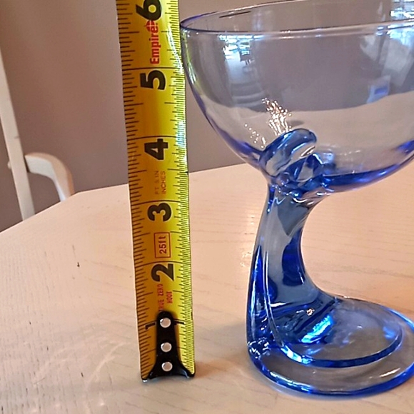 RARE BARMIOLI ROCCO 1980's Vintage  Dessert Stem Bowls. Made In Italy. Set of 6. - Picture 9 of 11